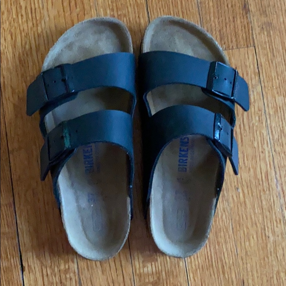 Barely worn Birkenstock Arizona sandals